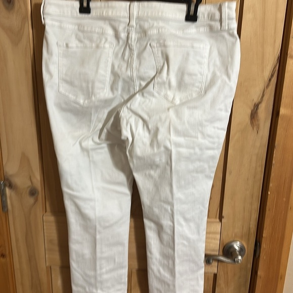 a.n.a White Ankle Skinny Cropped Jeans - Picture 2 of 5